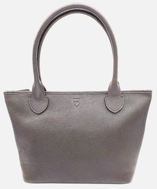 WOODLANDS LUX LEATHER TOTE: New Arrivals by PARK Accessories